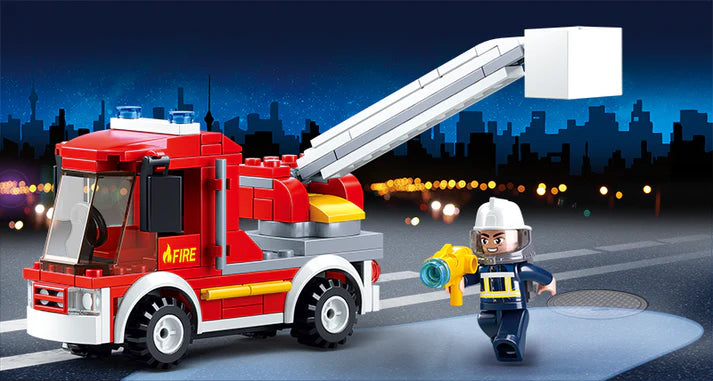 Small Fire Truck Sluban - Belta Brands