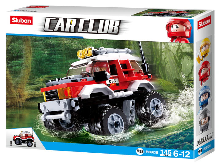 Car Club Offroad Red Sluban - Belta Brands