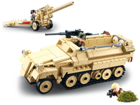 WW2 Half Track 460pcs - Sluban