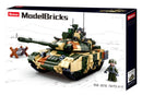 Model Bricks T90MS Battle Tank - Sluban