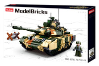 Model Bricks T90MS Battle Tank - Sluban