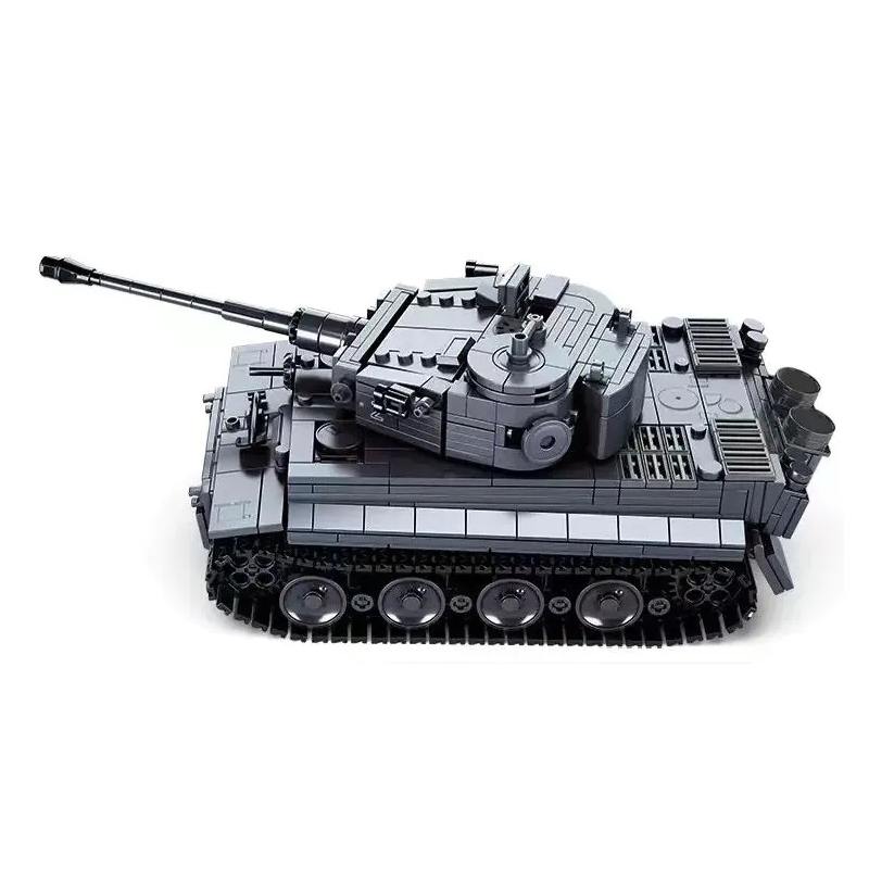 Powerbricks - RC Panzerkampfwagen TIGER Tank 814pcs - Sluban