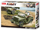 WW2 Willys Jeep 143pcs Sluban - Belta Brands