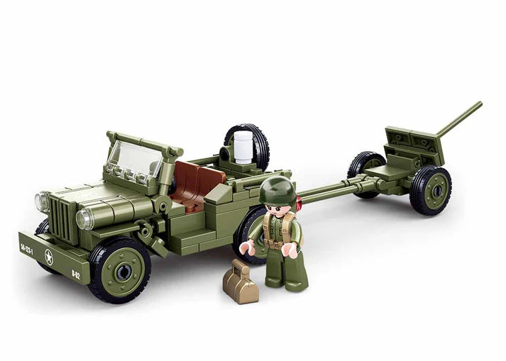 WW2 Willys Jeep 143pcs Sluban - Belta Brands