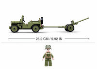 WW2 Willys Jeep 143pcs Sluban - Belta Brands