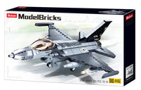 Model Bricks F-16C Falcon Fighter 521pcs Sluban - Belta Brands