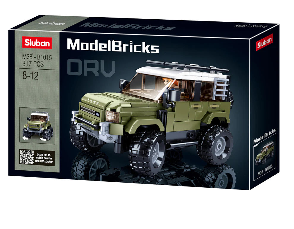 Model Bricks Car Off Road 317pcs - Sluban