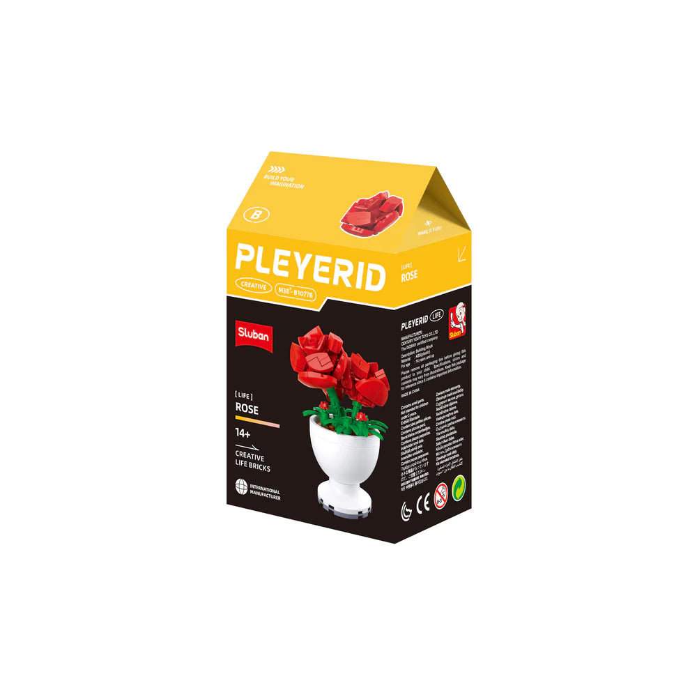 Potted Plant Rose - Sluban