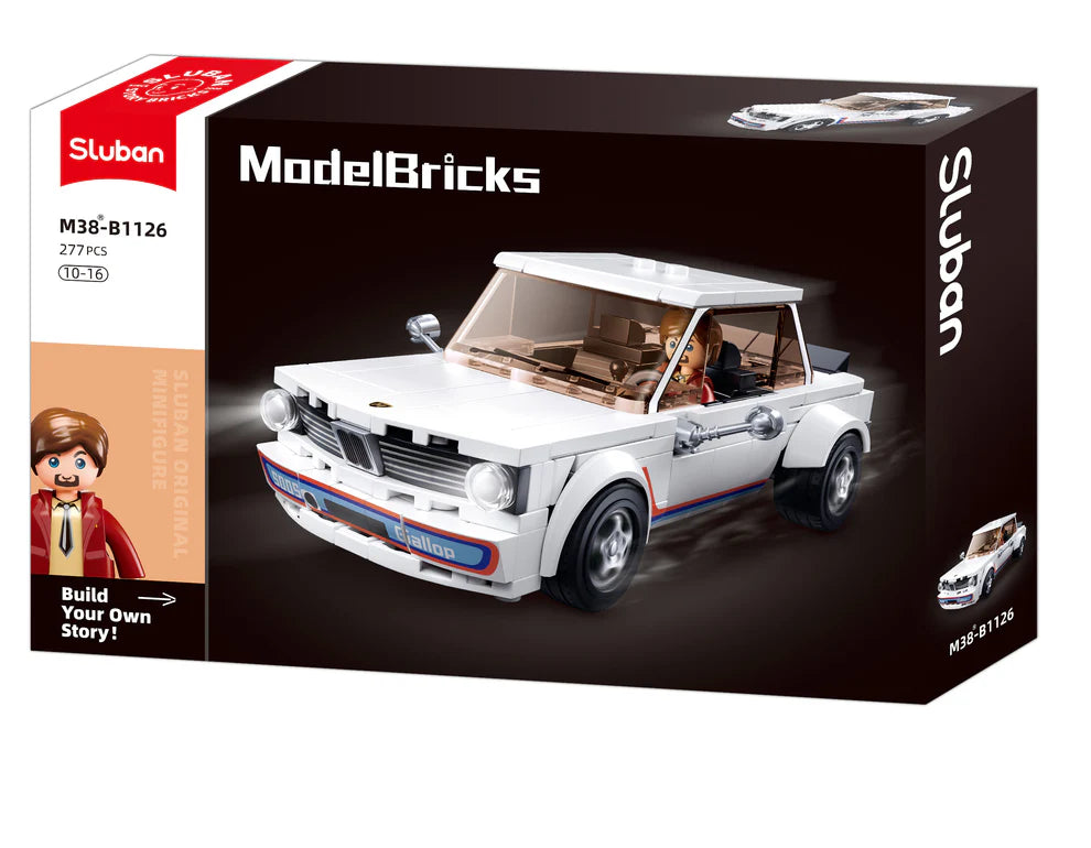 Model Bricks Classic Car BEMA 1/32 Scale 277pcs - Sluban