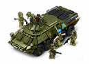 BTR-80AS Infantry Fighting Vehicle 611pcs Sluban - Belta Brands