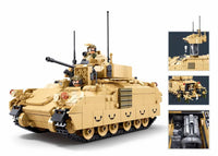 Model Bricks M3A3S Bradley Tank 905pcs - Sluban