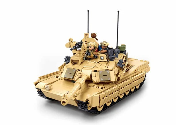 Model Bricks M1A2 Tusk Tank 2S 988pcs Sluban - Belta Brands