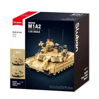 Model Bricks M1A2 Tusk Tank 2S 988pcs Sluban - Belta Brands