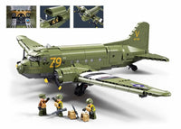 Model Bricks C-47-S Airtrain 1015pcs - Sluban
