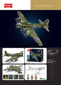 Model Bricks B-17GS Bomber Flying Fortres 1270pcs