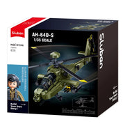 AH-64D Apache Helicopter 728pcs Sluban - Belta Brands