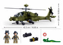 AH-64D Apache Helicopter 728pcs Sluban - Belta Brands