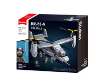 Model Bricks MV-22 Osprey scale 1:44 1142pcs Sluban - Belta Brands