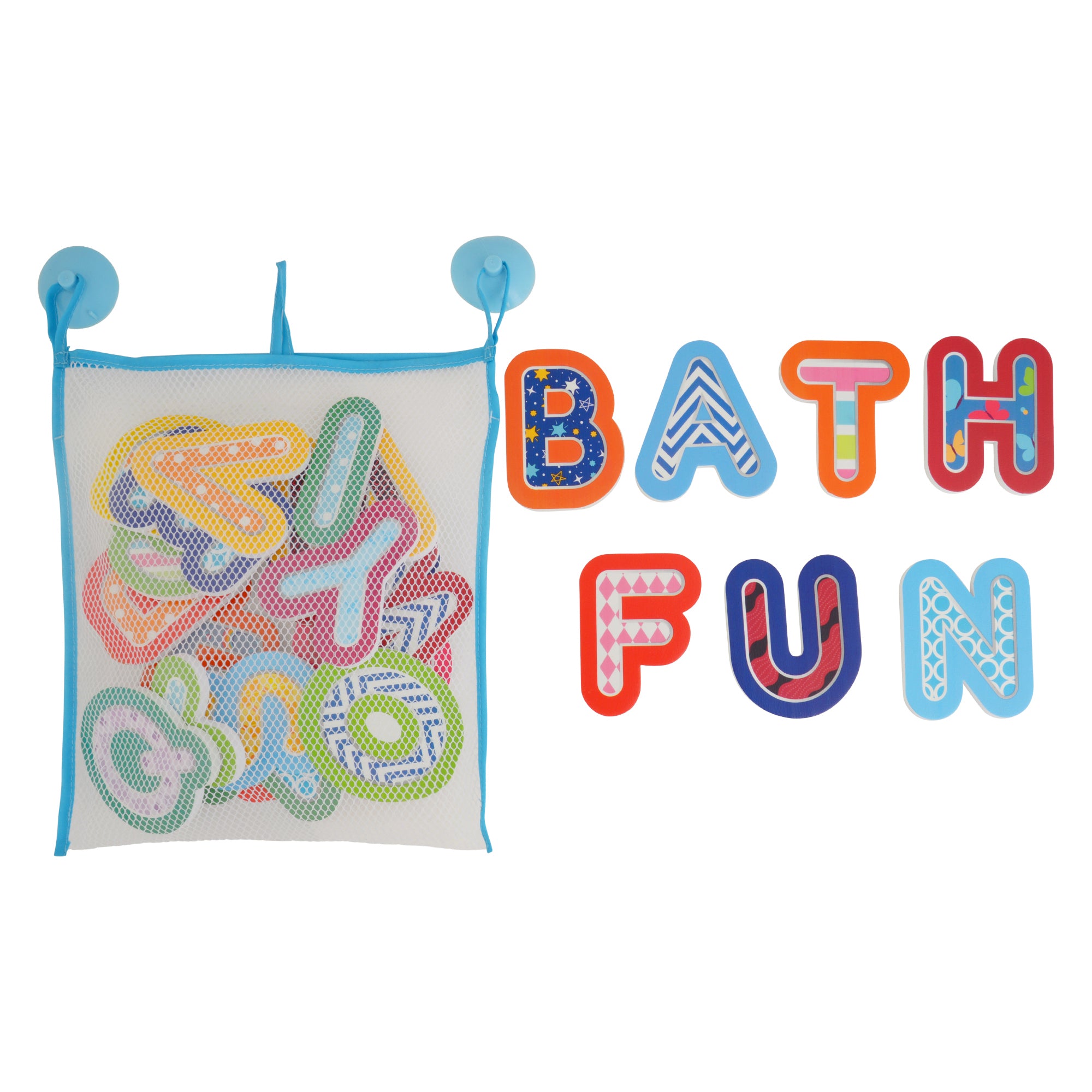 Bath Time Stickers Alphabet Buddy & Barney - Mishmashed