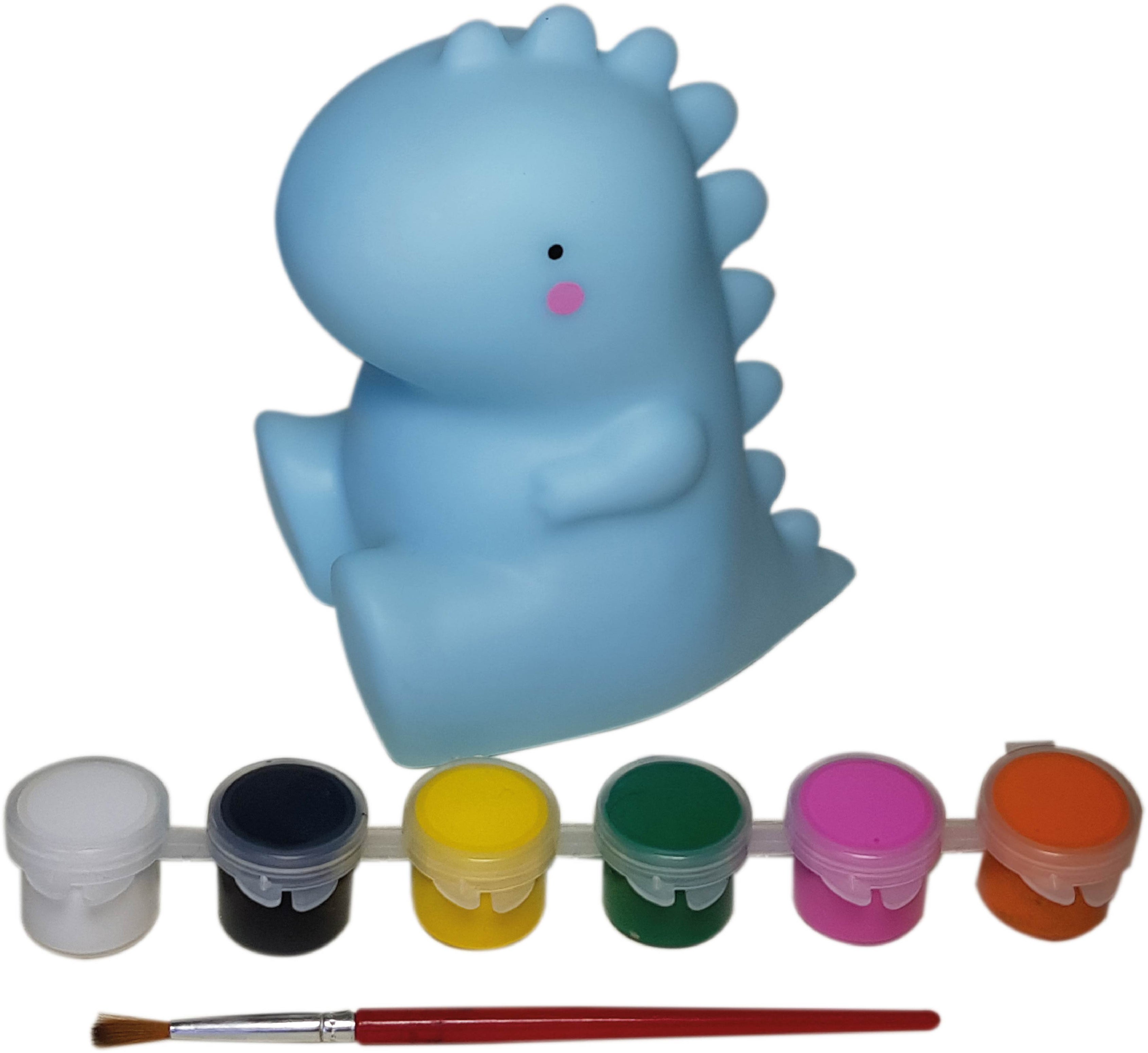 Paint your own Light Up Dinosaur Buddy & Barney - Mishmashed