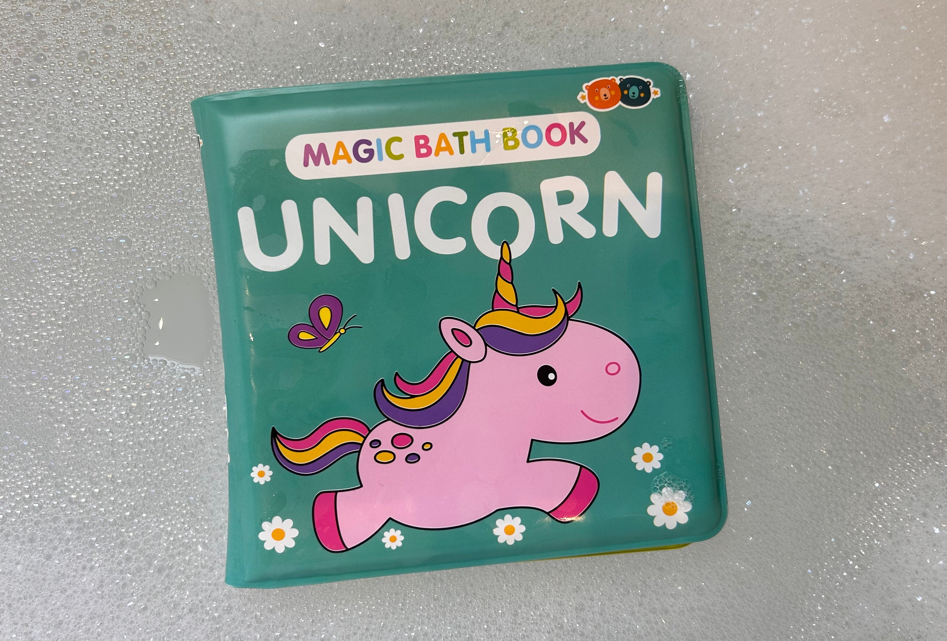 Magic Colour Changing Bath Book Unicorn
