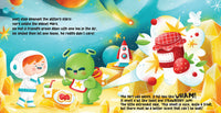 Scratch and Sniff Book Farts in Space - Buddy & Barney