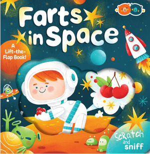 Scratch and Sniff Book Farts in Space - Buddy & Barney