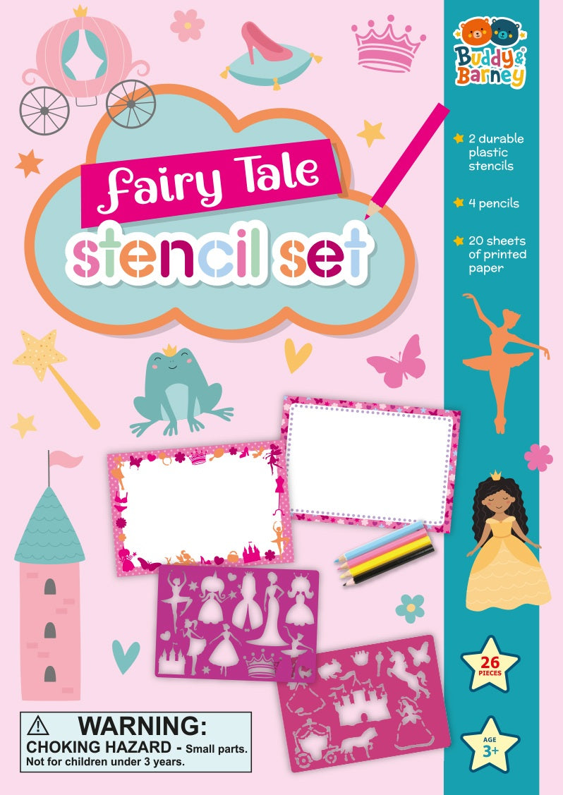 Stencils & Pencils Wallet Fairy Tale - Mishmashed