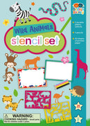 Stencils & Pencils Wallet Wild Animals - Mishmashed
