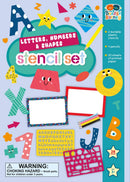 Stencil Set Letters Numbers & Shapes - Mishmashed