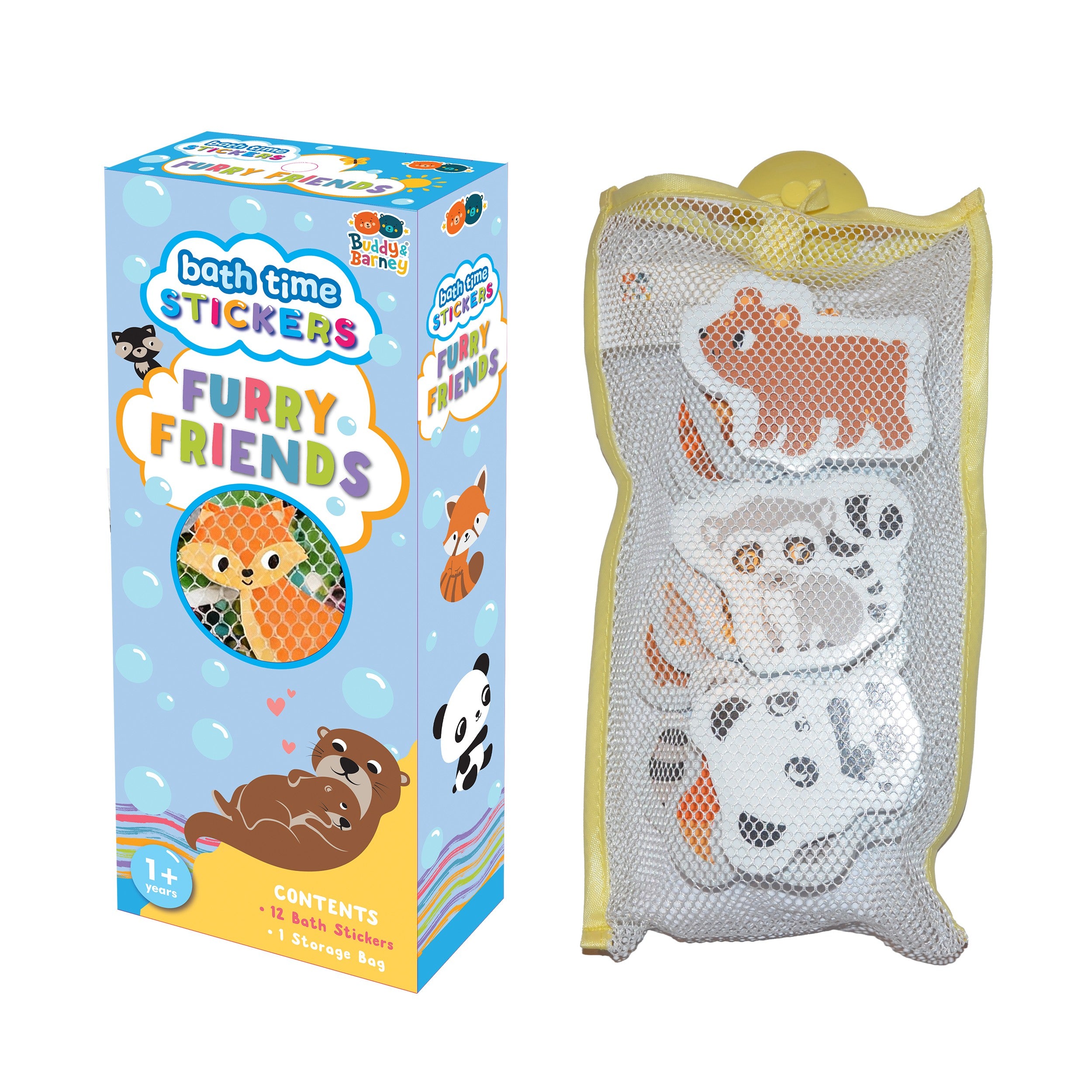 Bath Time Stickers Furry Friends - Mishmashed
