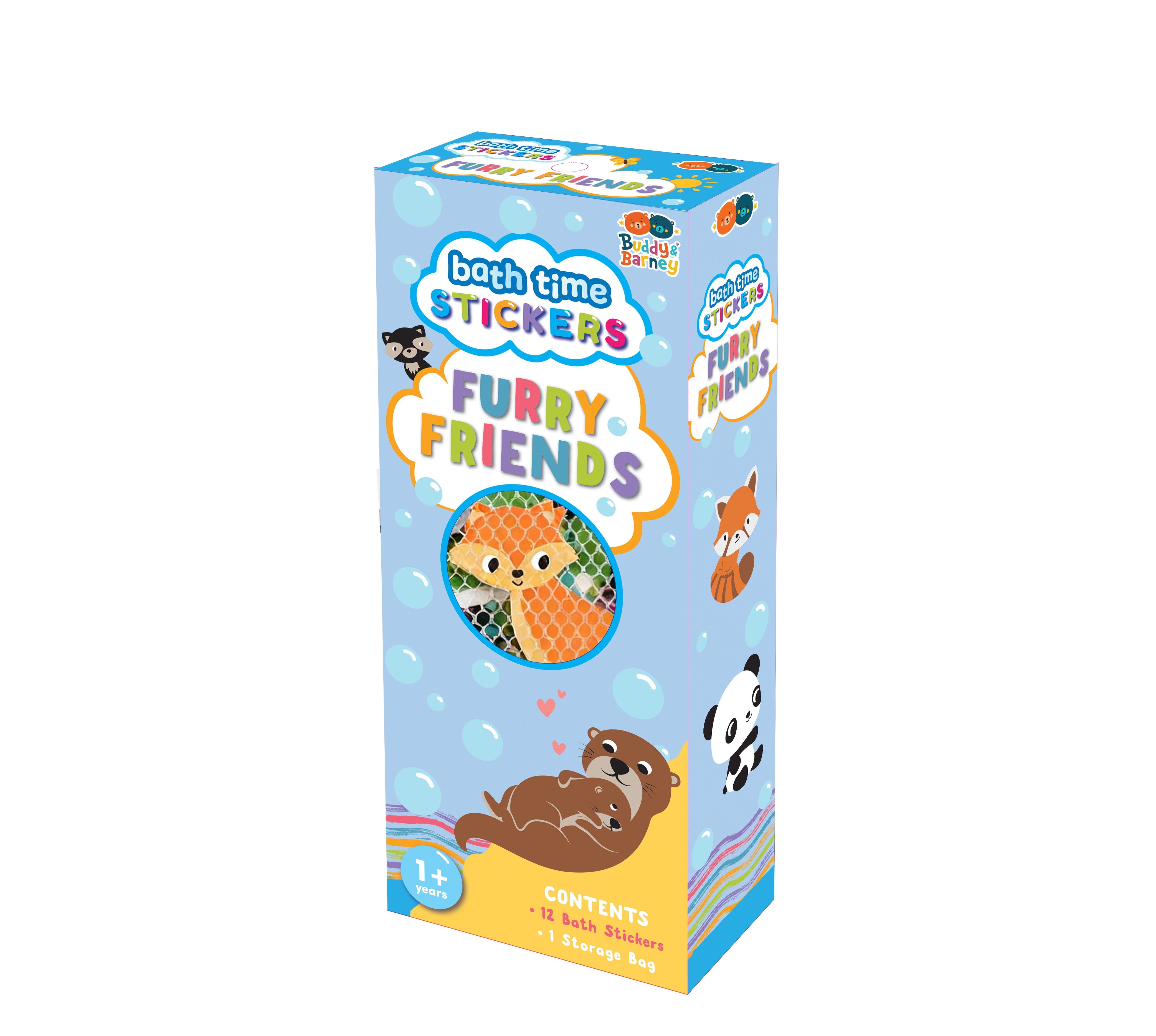 Bath Time Stickers Furry Friends - Mishmashed