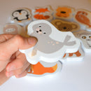 Bath Time Stickers Furry Friends - Mishmashed