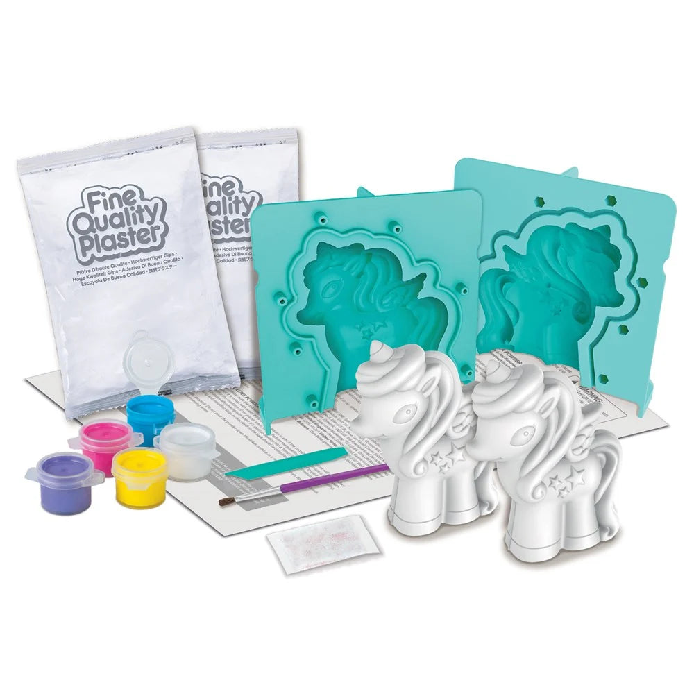 4M 3D Mould & Paint Unicorns - Johnco