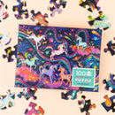 Holographic Puzzle 100pcs Unicorn Galaxy - Crocodile Creek