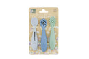 Sensory Silicone Licking Spoons Blue Green - Koala Dream