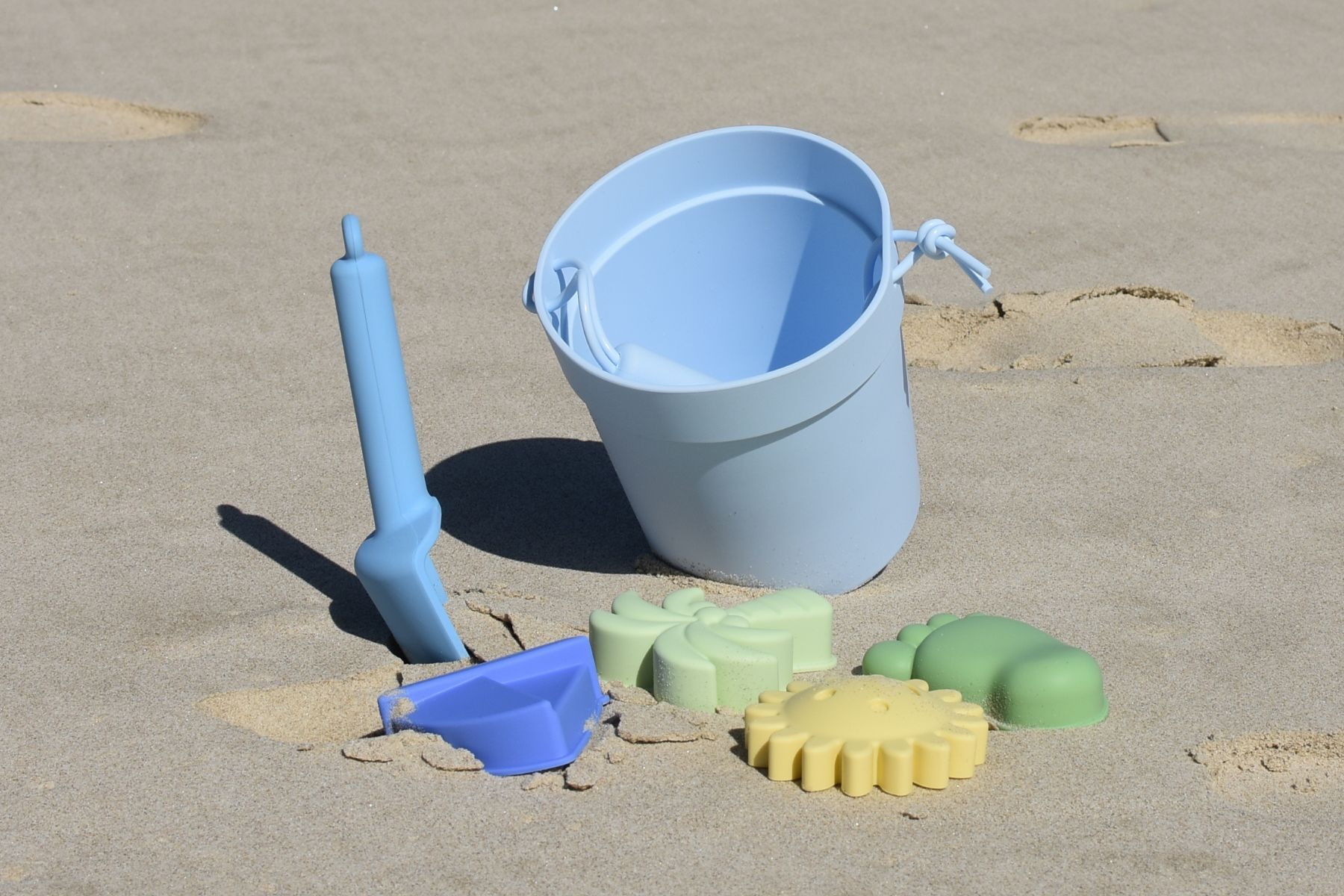 6pc Silicone Beach Set Blue Sundae - Koala Dream