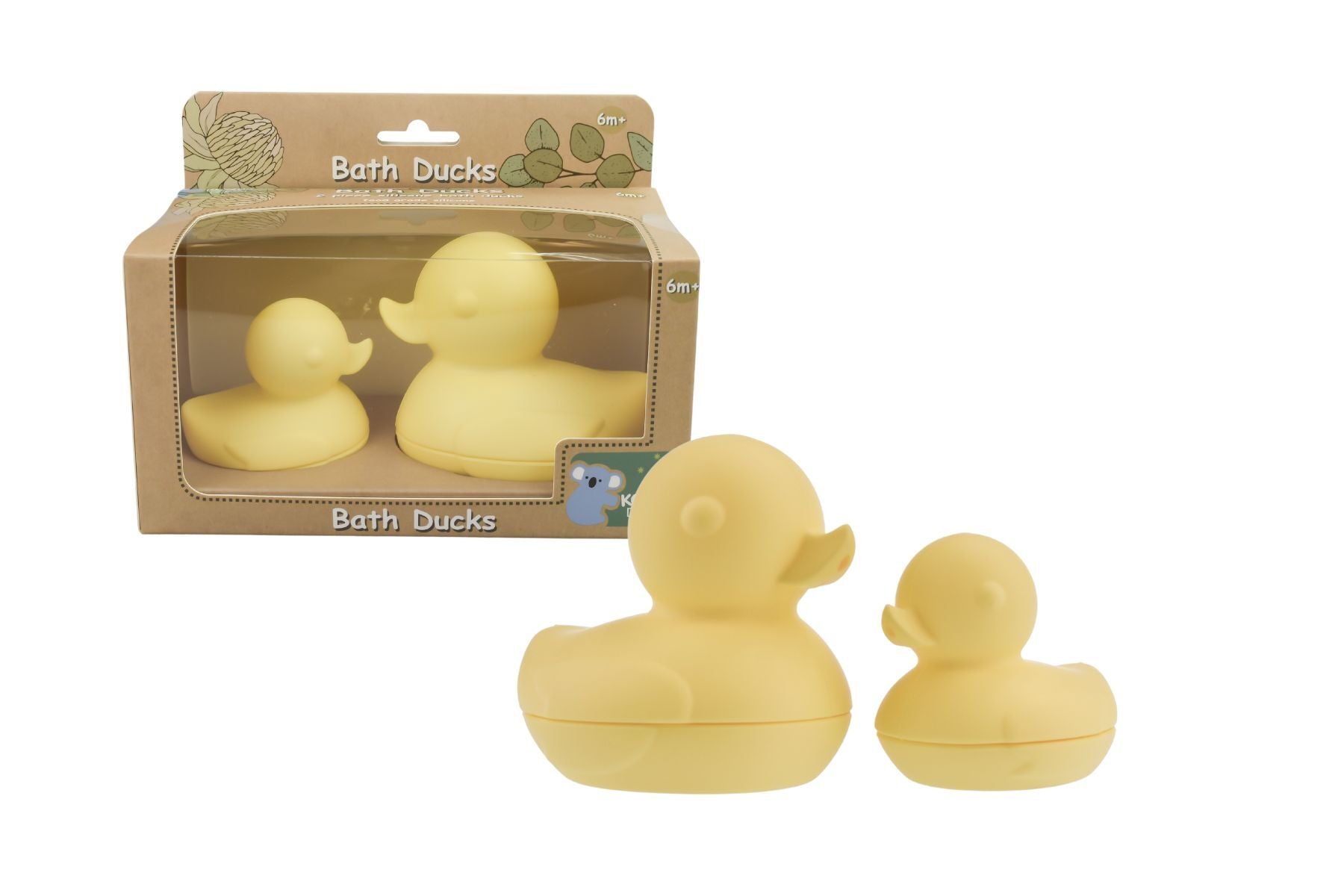 Silicone Bath Ducks 2pcs - Koala Dream
