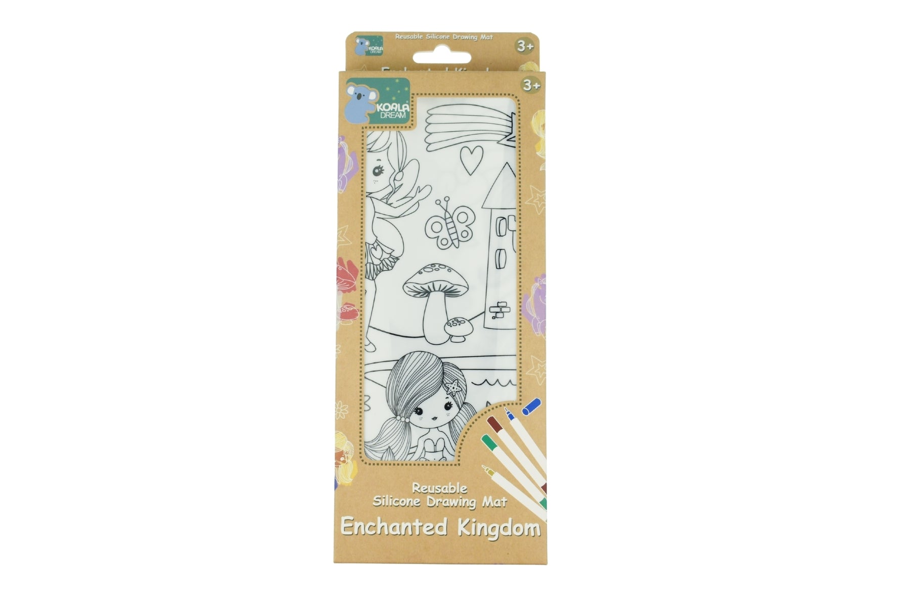 Reusable Silicone Drawing Mat Enchanted Kingdom - Eleganter Aust.
