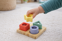 Silicone Prism Shape Sorter - Eleganter