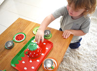 Fruit Tin Tea set - Eleganter