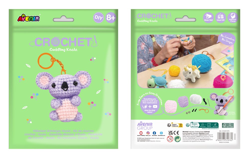 Cuddling Koala Crochet Avenir - Johnco