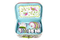Tin Tea Set Bird - Champion