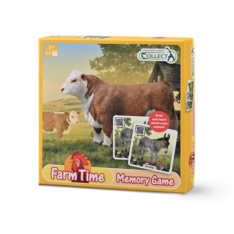 Farm Time Memory Game Collecta - Rainbow Pacific