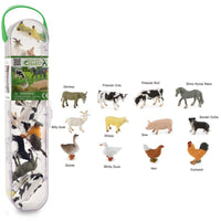 Gift Set Farm Animals 12pcs - Collect A