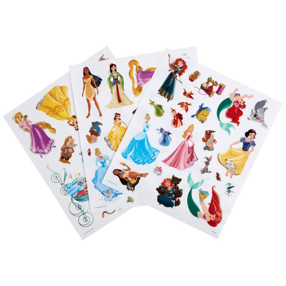 Crayola Colour & Sticker Activity Set Princess - All Brands Toys