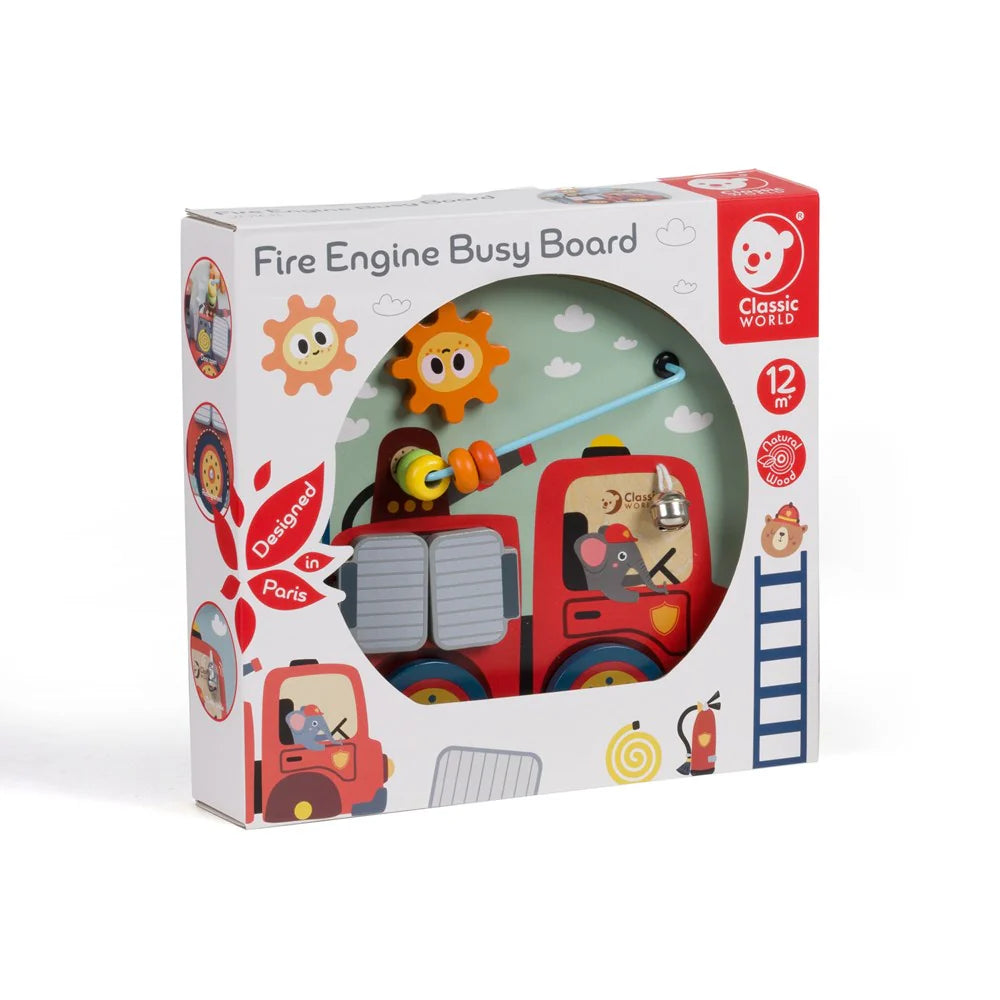 Fire Engine Busy Board - Classic World