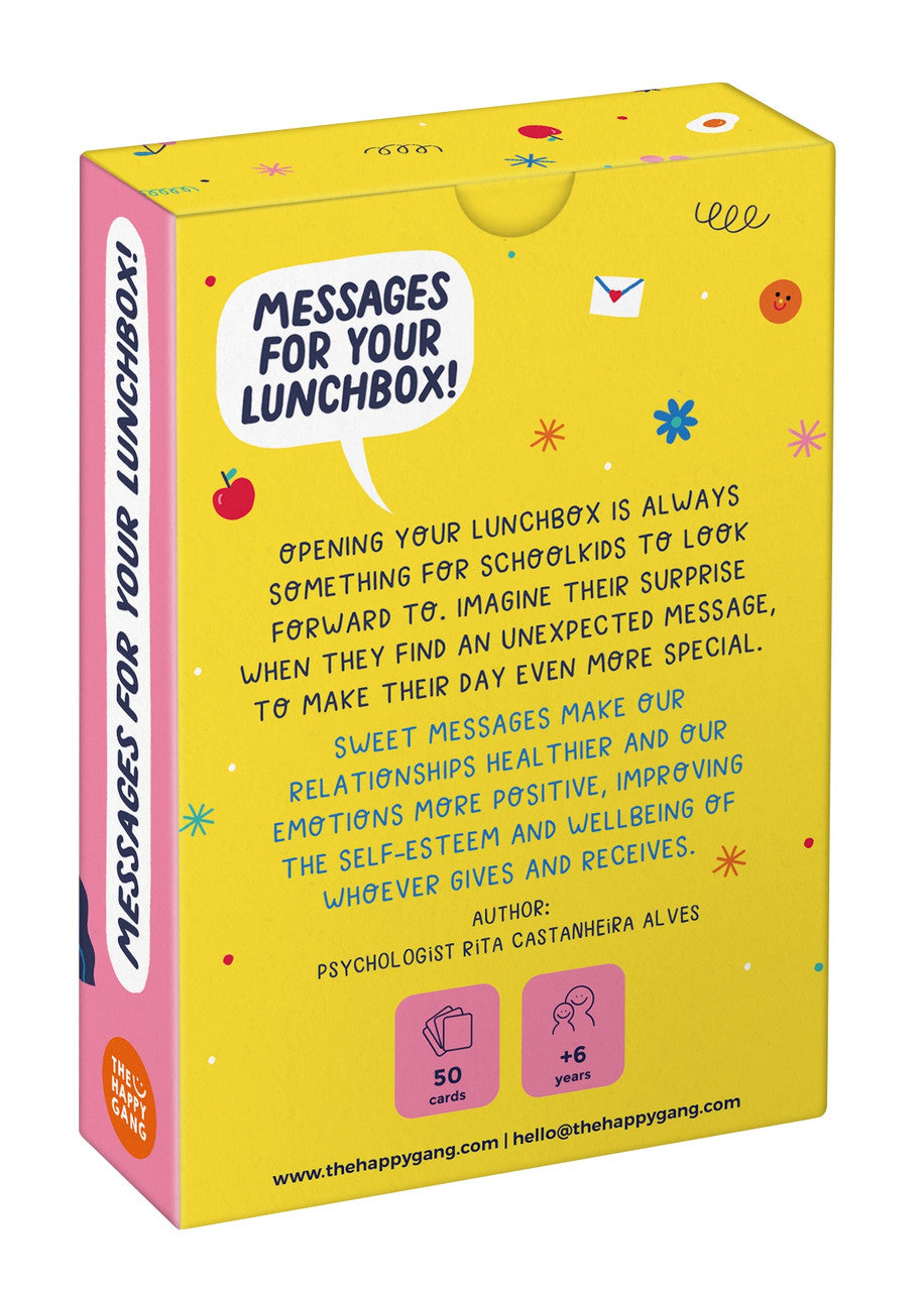 Conversation Starters Messages for your Lunchbox - The Happy Gang
