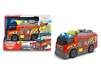 Fire Truck 15cm w/ lights & sound - Rainbow Pacific