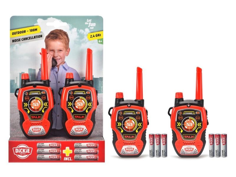 Walkie Talkie Easy Call 18cm - Rainbow Pacific